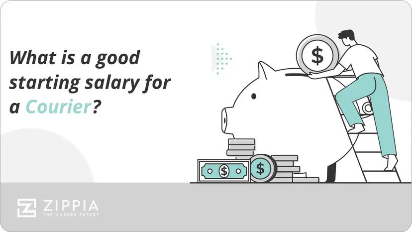 What is a good starting salary for a Courier?